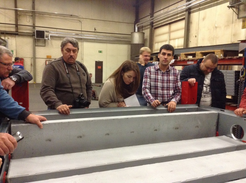 Мастерство на конвейер: аграрии посетили завод по производству зерносушильного оборудования 